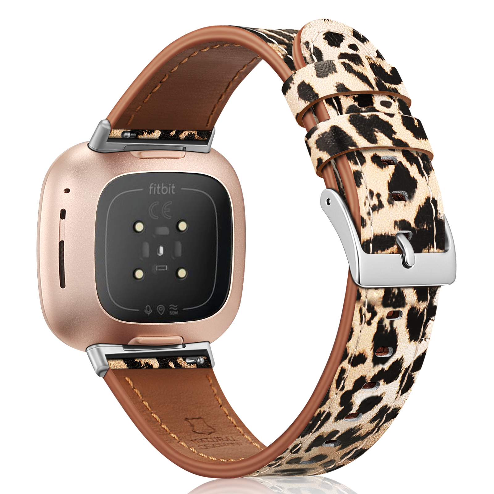 fitbit versa leather strap